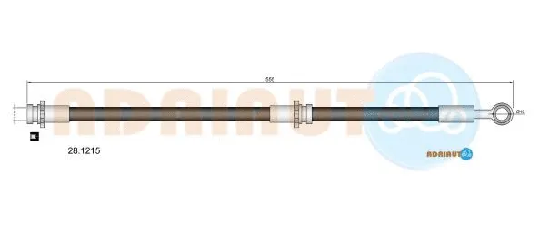 Flexible de frein ADRIAUTO 28.1215