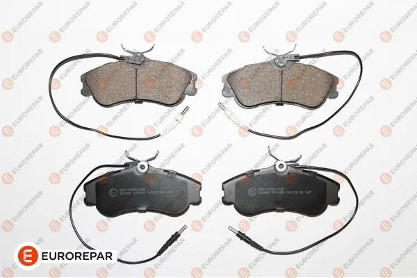 Kit de plaquettes de frein, frein à disque EUROREPAR 1617254480