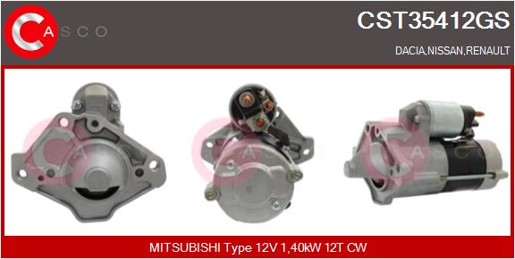 Démarreur CASCO CST35412GS