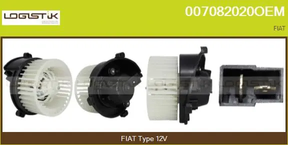Pulseur d'air habitacle LGK 007082020OEM