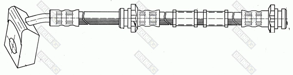 Flexible de frein GIRLING 9004386