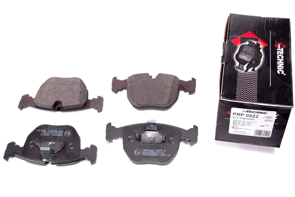 Kit de plaquettes de frein, frein à disque PROTECHNIC PRP0522