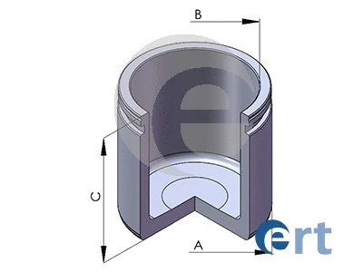Piston, étrier de frein ERT 150289-C