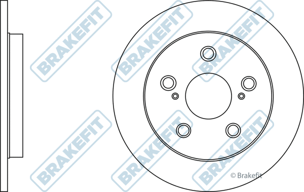 Disque de frein APEC SDK6634