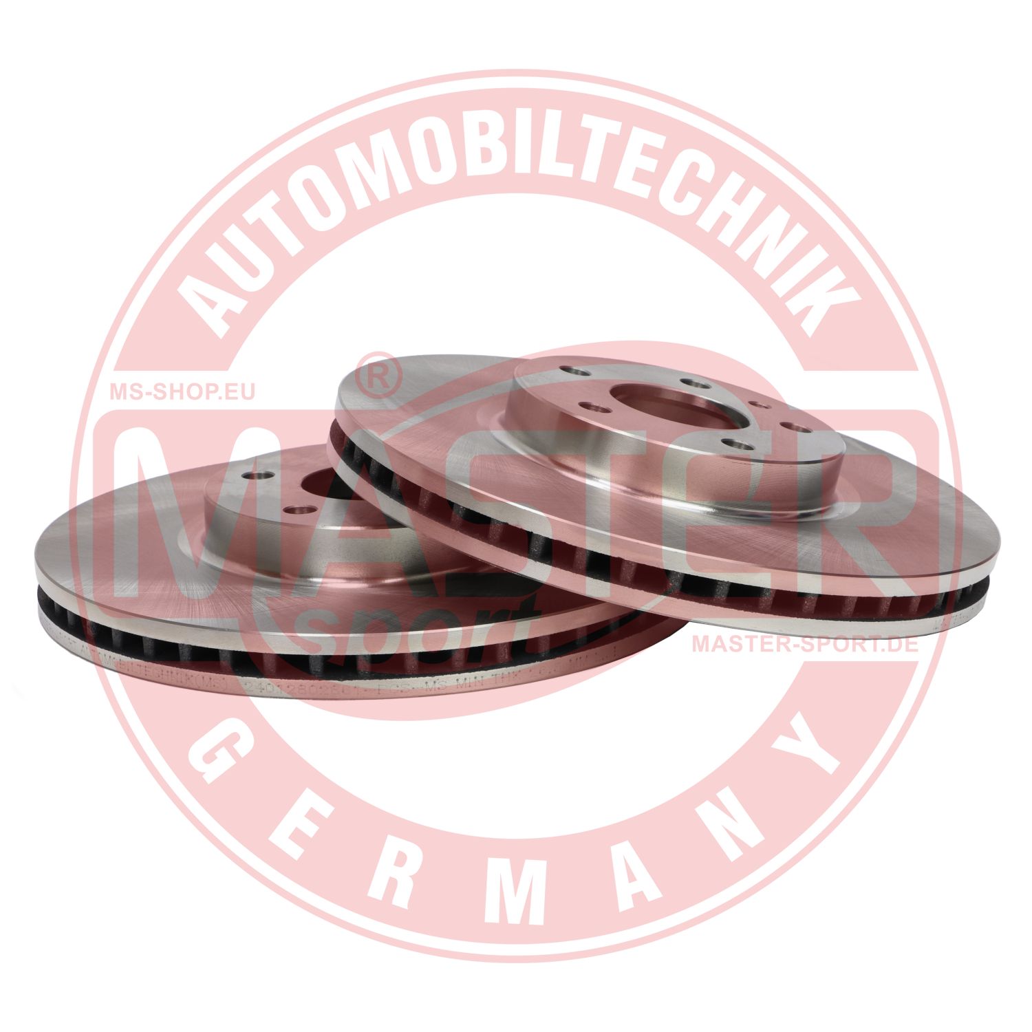 Disque de frein MASTER-SPORT GERMANY 24012802861-SET-MS
