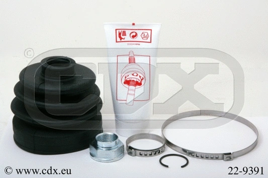 Jeu de joints-soufflets, arbre de commande CDX 22-9391