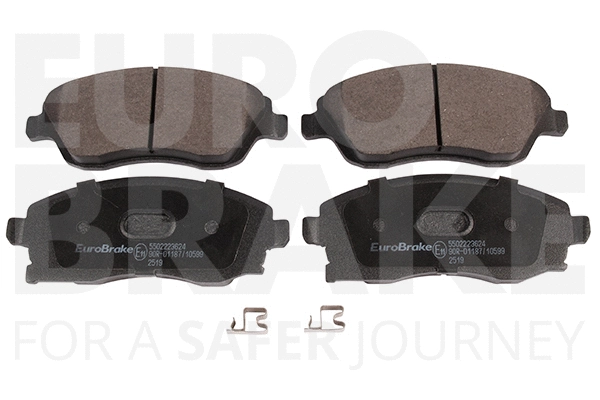Kit de plaquettes de frein, frein à disque EUROBRAKE 5502223624