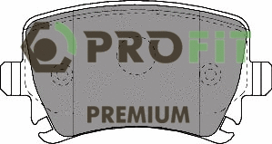 Kit de plaquettes de frein, frein à disque PROFIT 5005-1636