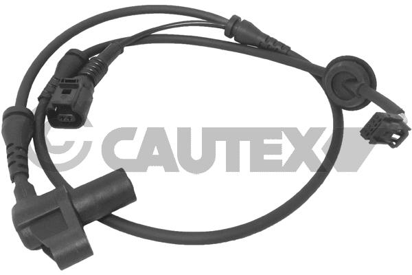Capteur, vitesse de roue CAUTEX 755160