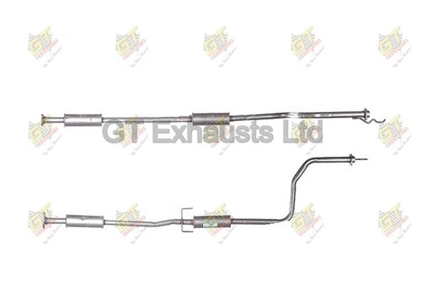 Silencieux central GT Exhausts GHA119