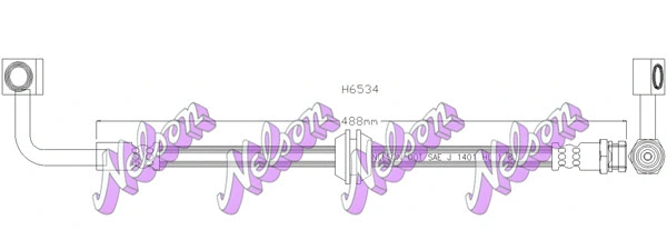 Flexible de frein KAWE H6534