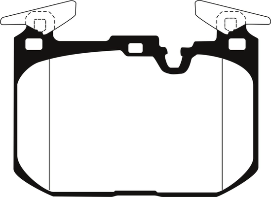 Kit de plaquettes de frein, frein à disque ABTEX PLU2373