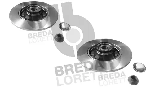 Disque de frein BREDA LORETT DFM0008