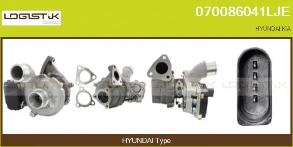 Turbocompresseur, suralimentation LGK 070086041LJE