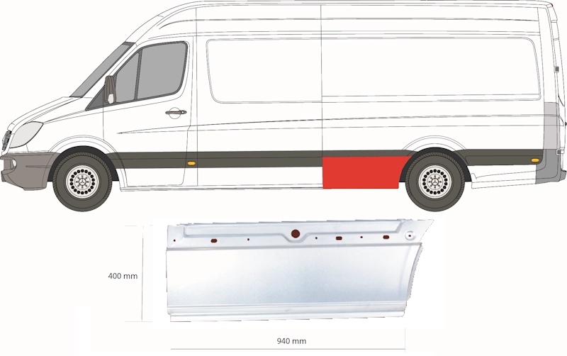 Panneau latéral BINDER 3547561