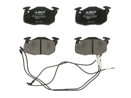 Kit de plaquettes de frein, frein à disque ABE C1P006ABE