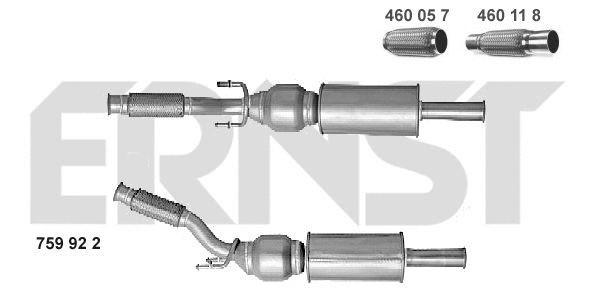 Catalyseur ERNST 759922