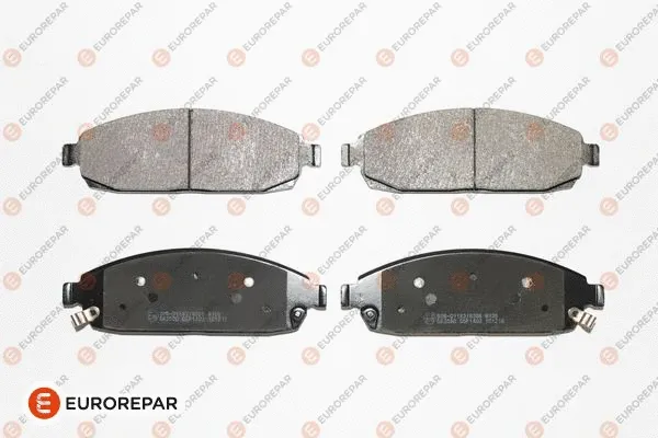 Kit de plaquettes de frein, frein à disque EUROREPAR 1681163580