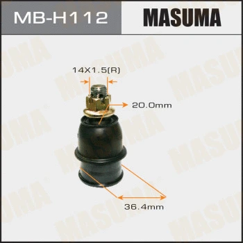 Rotule de suspension MASUMA MB-H112