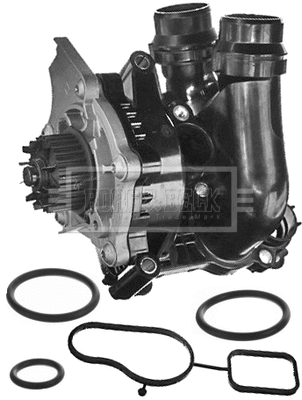 Pompe à eau, refroidissement du moteur BORG & BECK BWP2360