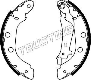 Jeu de mâchoires de frein TRUSTING 088.226