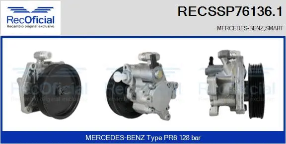 Pompe hydraulique, direction RECOFICIAL RECSSP76136.1
