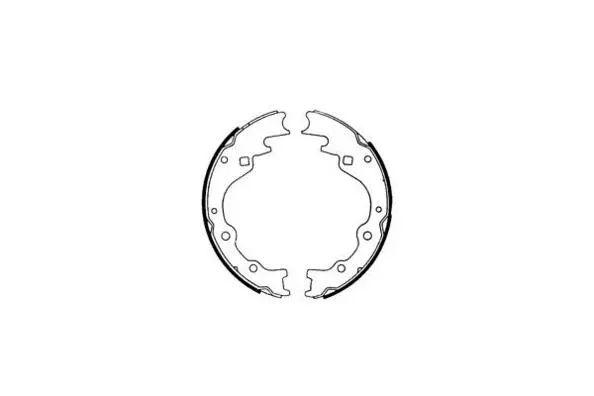 Jeu de mâchoires de frein E.T.F. 09-0445