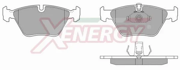 Kit de plaquettes de frein, frein à disque AP XENERGY X40311