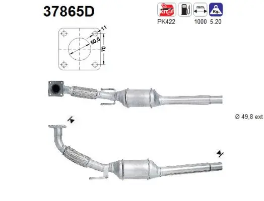 Catalyseur AS 37865D