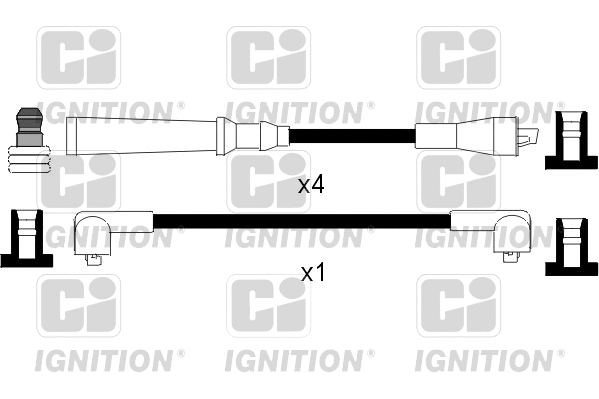 Kit de câbles d'allumage QUINTON HAZELL XC271