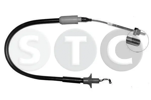 Tirette à câble, commande d'embrayage STC T482379
