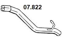 Tuyau d'échappement NOVAK 07.822