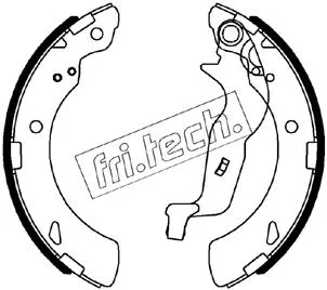 Jeu de mâchoires de frein fri.tech. 1044.029
