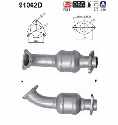 Catalyseur AS 91062D