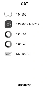 Catalyseur FA1 MD000598