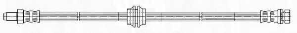Flexible de frein CEF 512072