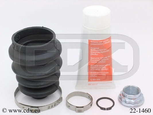 Jeu de joints-soufflets, arbre de commande CDX 22-1460