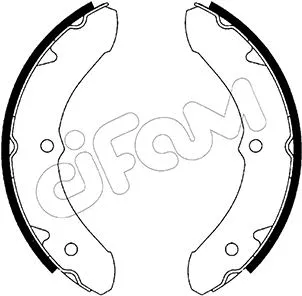 Jeu de mâchoires de frein CIFAM 153-411