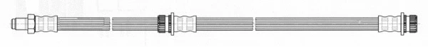 Flexible de frein CEF 512523