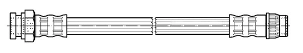 Flexible de frein CEF 512356