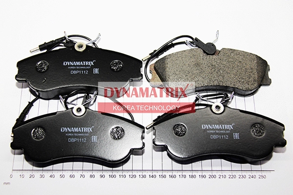 Kit de plaquettes de frein, frein à disque DYNAMATRIX DBP1112
