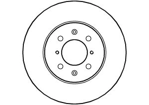 Disque de frein ABTEX BD434V