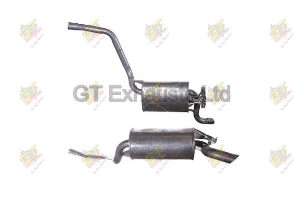 Silencieux arrière GT Exhausts GMZ194