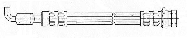 Flexible de frein CEF 512036