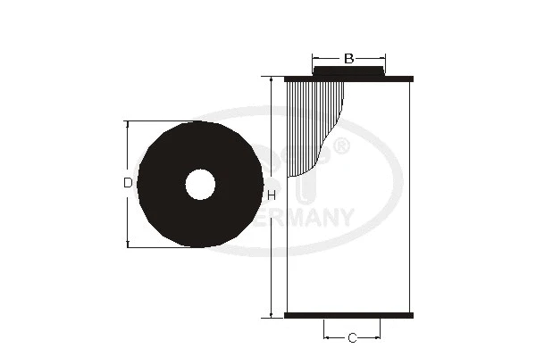 Filtre à huile SCT - MANNOL SH 4055 L
