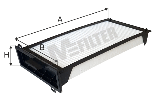 Filtre, air de l'habitacle MFILTER K 9150