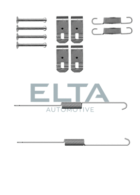 Kit d'accessoires, mâchoire de frein ELTA AUTOMOTIVE EA8157