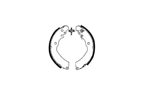 Jeu de mâchoires de frein E.T.F. 09-0473
