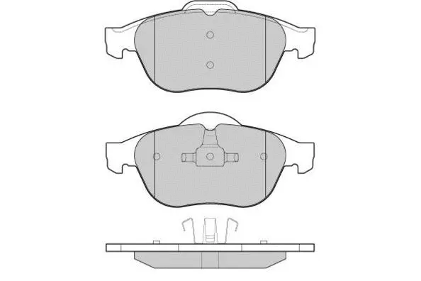 Kit de plaquettes de frein, frein à disque E.T.F. 12-0970