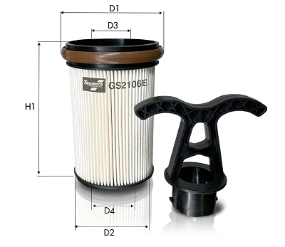 Filtre à carburant TECNECO FILTERS GS2106E